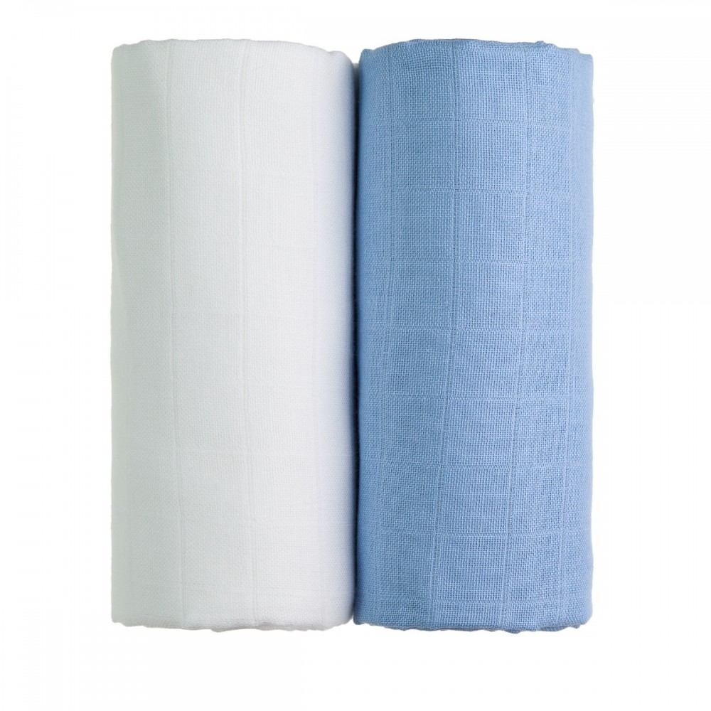 osuška plenkovina bílá modrá